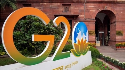 The G20 summit logo. (File) The G20 summit logo. (File)