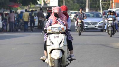 The city recorded a minimum temperature of 29.8°C on Tuesday. (HT PHOTO)