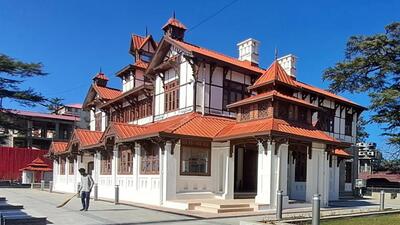 The restored Bantony Castle near the Scandal Point, Shimla. (Deepak sansta/HT) The restored Bantony Castle near the Scandal Point, Shimla. (Deepak sansta/HT)