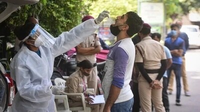 The Covid case tally was recorded at 4.49 crore (4,49,87,339). (File)