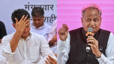 Pilot has threatened Gehlot stating he would launch a state-wide movement if action on his demands was not taken by the month-end. (File) Pilot has threatened Gehlot stating he would launch a state-wide movement if action on his demands was not taken by the month-end. (File)