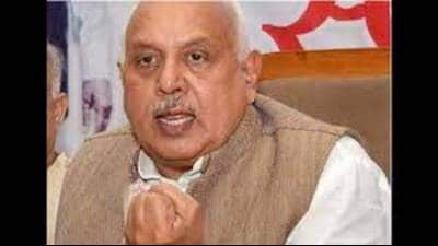 agriculture minister Surya Pratap Shahi. (HT file photo)