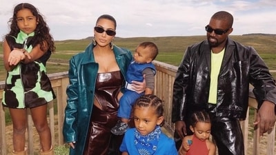 Kim Kardashian and Kanye West with their children. (Image Credit: Kim Kardashian/Instagram) Kim Kardashian and Kanye West with their children. (Image Credit: Kim Kardashian/Instagram)