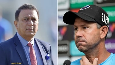Sunil Gavaskar addressed the loopholes in Ricky Ponting's coaching (BCCI/PTI) Sunil Gavaskar addressed the loopholes in Ricky Ponting's coaching (BCCI/PTI)