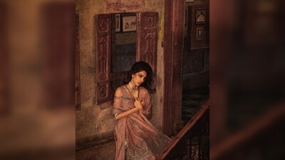All the ensembles worn by Sobhita Dhulipala for the photo are from the shelves of Qbik by Vrinda Sachdev and Gurinder Singh.&nbsp; (Instagram/@sobhitad)