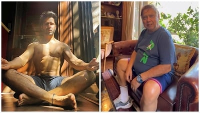 Anupam Kher visited David Dhawan at his house recently and shared a video of the filmmaker on Twitter. Anupam Kher visited David Dhawan at his house recently and shared a video of the filmmaker on Twitter.