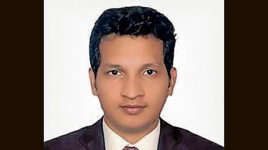 Sachin Gupta, the new Panchkula MC commissioner. (HT Photo)