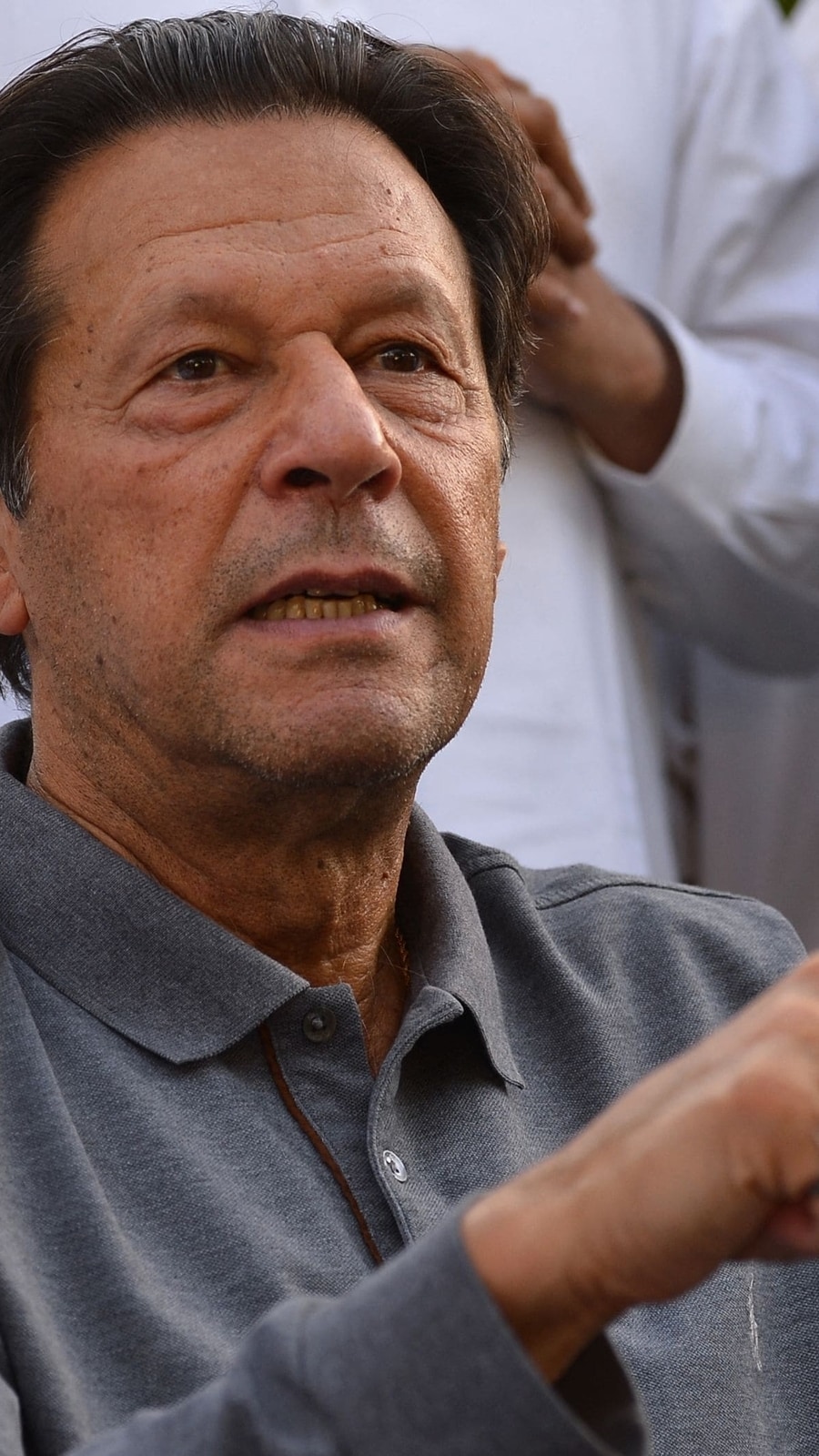 Former Pakistan PM Imran Khan. (AFP)