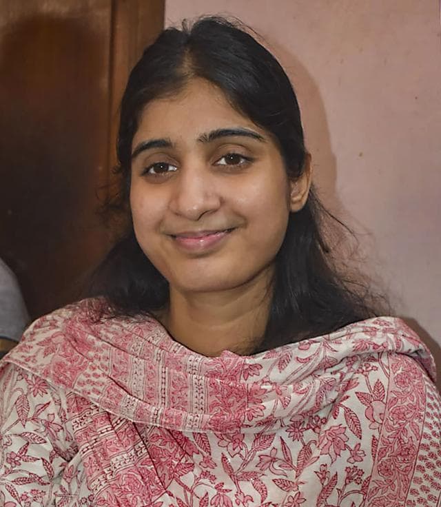 Garima Lohia from Bihar secured the second position in the exam. (PTI) Garima Lohia from Bihar secured the second position in the exam. (PTI)