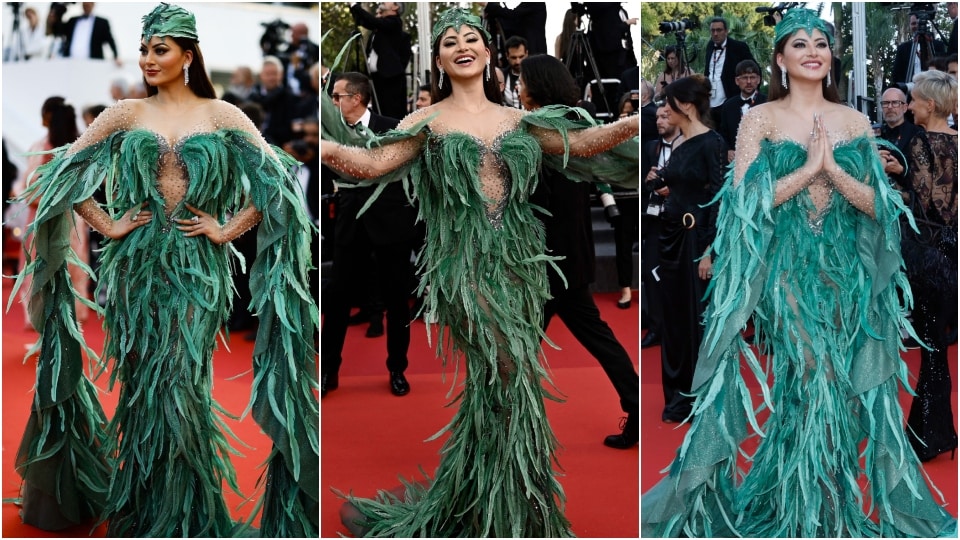 Cannes 2023: Internet compares Urvashi Rautela's latest look to Pokémon, parrot | Fashion Trends - Hindustan Times