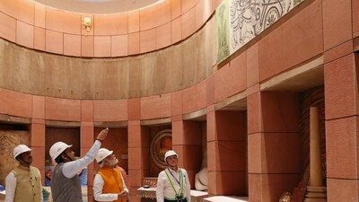 Opposition parties have raised objections to the upcoming inauguration of the new Parliament building by PM Modi saying it is “completely sidelining President Droupadi Murmu,” and that it is not only a grave insult but a direct assault on our democracy which demands a commensurate response. (ANI ) Opposition parties have raised objections to the upcoming inauguration of the new Parliament building by PM Modi saying it is “completely sidelining President Droupadi Murmu,” and that it is not only a grave insult but a direct assault on our democracy which demands a commensurate response. (ANI )
