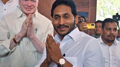 Andhra Pradesh chief minister YS Jagan Mohan Reddy said his party will attend the historic event (ANI) Andhra Pradesh chief minister YS Jagan Mohan Reddy said his party will attend the historic event (ANI)