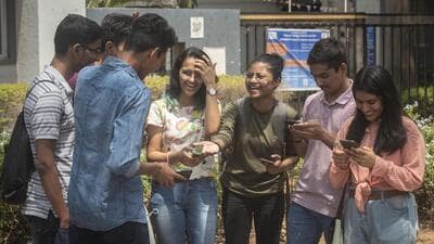 Around 14,57,293 students appeared for the Class 12 examination this year which was conducted at 3,195 centres across the state. (REPRESENTATIVE PHOTO) Around 14,57,293 students appeared for the Class 12 examination this year which was conducted at 3,195 centres across the state. (REPRESENTATIVE PHOTO)