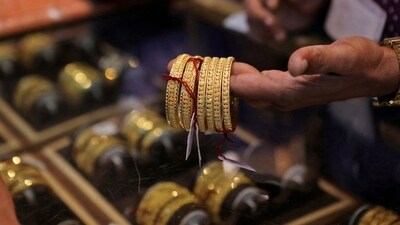 Gold prices shot up today. (REUTERS)
