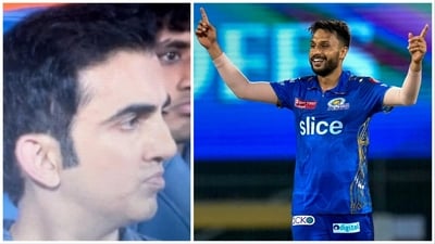 Madhwal stunned Gambhir by handing Pooran a golden duck (IPL Screengrab- PTI)