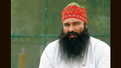 Dera Sacha Sauda head Gurmeet Ram Rahim had filed the petition challenging May 4 order passed by a Chandigarh court, whereby his application seeking investigation record of the CBI in the three FIRs pertaining to the sacrilege cases was dismissed. (HT File)