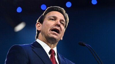 Florida Gov. Ron DeSantis speaks. (AP) Florida Gov. Ron DeSantis speaks. (AP)