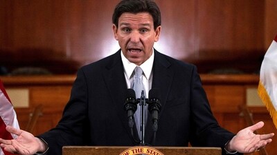 US President Elections: Florida Governor Ron DeSantis is seen. (AFP) US President Elections: Florida Governor Ron DeSantis is seen. (AFP)