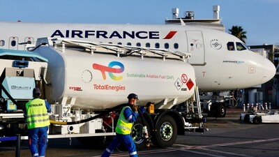 France is also cracking down on the use of private jets for short journeys in a bid to make transport greener and fairer for the population. (REUTERS)