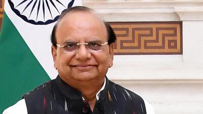 LG Saxena on Wednesday chaired a meeting to review the status of the Common Effluent Treatment Plants (CETPs) functioning in the industrial areas of the Capital. (ANI)