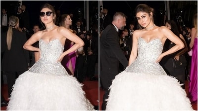 Mouni Roy walks the red carpet at the Cannes Film Festival 2023. (Instagram) Mouni Roy walks the red carpet at the Cannes Film Festival 2023. (Instagram)