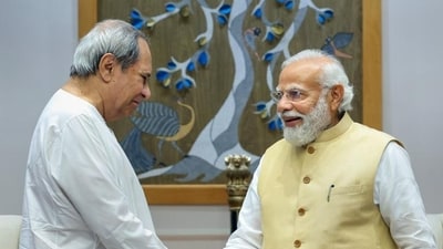 Prime Minister Narendra Modi with Odisha CM Naveen Patnaik during a meeting in New Delhi on Thursday. (PTI / File) Prime Minister Narendra Modi with Odisha CM Naveen Patnaik during a meeting in New Delhi on Thursday. (PTI / File)