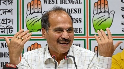 Adhir Ranjan Chowdhury said he was echoing people's sentiments after the Centre's decision to withdraw ₹2,000 currency notes. (PTI) Adhir Ranjan Chowdhury said he was echoing people's sentiments after the Centre's decision to withdraw ₹2,000 currency notes. (PTI)