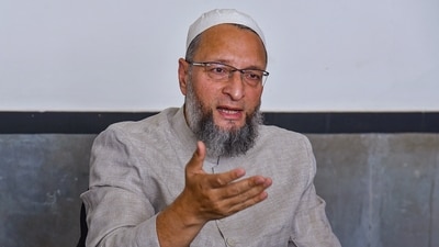 All India Majlis-E-Ittehadul Muslimeen (AIMIM) chief Asaduddin Owaisi addresses a press conference, in Hyderabad. (PTI) All India Majlis-E-Ittehadul Muslimeen (AIMIM) chief Asaduddin Owaisi addresses a press conference, in Hyderabad. (PTI)