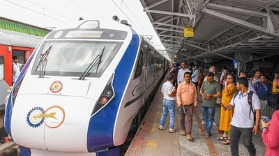 The Vande Bharat Express (Representative image) (PTI)