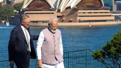 PM Modi also said that Albanese assured him that he will take strict actions against such elements in the future. (PTI) PM Modi also said that Albanese assured him that he will take strict actions against such elements in the future. (PTI)