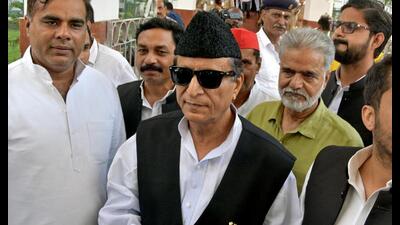 Samajwadi Party leader Azam Khan . (File Photo)