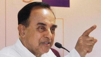 Subramanian Swamy. (File) Subramanian Swamy. (File)