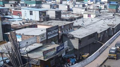 The SRA was established by the state government to improve slums and provide free-of-cost better housing to slum dwellers through plot development, which is carried out in collaboration with private builders. (HT FILE PHOTO)