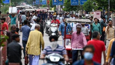 The ban on motor vehicles remains in place, but the stretch continues to witness rickshaws lining the streets and vehicles jostling for space with pedestrians. (Sanchit Khanna/HT Photo) The ban on motor vehicles remains in place, but the stretch continues to witness rickshaws lining the streets and vehicles jostling for space with pedestrians. (Sanchit Khanna/HT Photo)