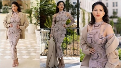 Sunny Leone made a dazzling debut at the revered Cannes Film Festival's 76th edition, setting the internet abuzz with her captivating red carpet appearances. Her recent look in gorgeous sheer dress, which she unveiled on social media, has left fans in awe once again, reaffirming her status as the epitome of style and glamour. With an innate ability to slay any outfit, Sunny Leone proved yet again that she is an unparalleled fashionista, effortlessly exuding diva vibes at every turn. (Instagram/@sunnyleone) Sunny Leone made a dazzling debut at the revered Cannes Film Festival's 76th edition, setting the internet abuzz with her captivating red carpet appearances. Her recent look in gorgeous sheer dress, which she unveiled on social media, has left fans in awe once again, reaffirming her status as the epitome of style and glamour. With an innate ability to slay any outfit, Sunny Leone proved yet again that she is an unparalleled fashionista, effortlessly exuding diva vibes at every turn. (Instagram/@sunnyleone)