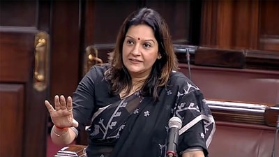 Shiv Sena (Uddhav Balasaheb Thackeray) MP Priyanka Chaturvedi. Shiv Sena (Uddhav Balasaheb Thackeray) MP Priyanka Chaturvedi.