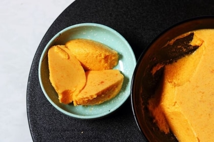 Mango Bhapa Doi is a delightful Bengali dessert that combines the lusciousness of mangoes with the creamy richness of sweetened condensed milk and yogurt. (Pinterest) Mango Bhapa Doi is a delightful Bengali dessert that combines the lusciousness of mangoes with the creamy richness of sweetened condensed milk and yogurt. (Pinterest)