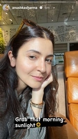 Anushka shared a selfie. Anushka shared a selfie.