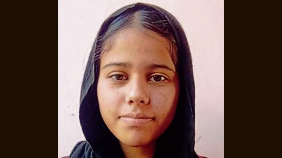Gurleen scored 491 out of 500 marks in the medical stream that placed her 37th in the state merit list. (HT Photo)