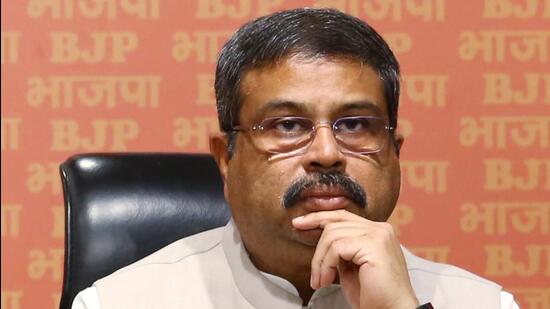 Union Minister Dharmendra Pradhan asked Odisha chief minister Naveen Patnaik to revisit his government’s decision on cash payments. (ANI)