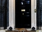A photograph of Number 10 Downing Street, in London. 