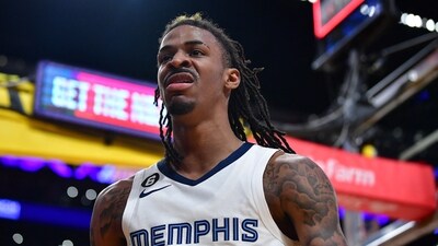 Memphis Grizzlies guard Ja Morant (USA TODAY Sports via Reuters Con)
