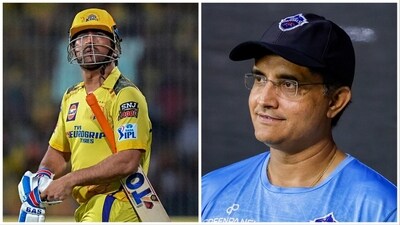 Sourav Ganguly had nothing but praise for MS Dhoni after CSK made it to their 10th final of IPL (PTI) Sourav Ganguly had nothing but praise for MS Dhoni after CSK made it to their 10th final of IPL (PTI)