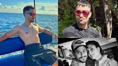 Kunal Kemmu brought in his 40th birthday in the Maldives. Kunal Kemmu brought in his 40th birthday in the Maldives.
