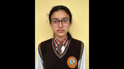 Manvi of Snower Valley Public School, Bajaura, topped in the state by securing 99.14% marks. Manvi of Snower Valley Public School, Bajaura, topped in the state by securing 99.14% marks.