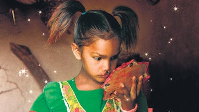Pinki was born with a cleft lip or a cleft palate, a condition that affects tens of thousands of children born in India every year. (HT PHOTO) Pinki was born with a cleft lip or a cleft palate, a condition that affects tens of thousands of children born in India every year. (HT PHOTO)