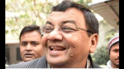 Rajya Sabha MP Sushil Kumar Gupta has emerged as the party’s prominent face in Haryana. (HT File)