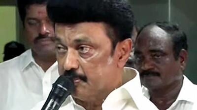 Tamil Nadu chief minister M K Stalin. (ANI)