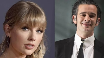Taylor Swift, Matty Healy (Twitter/file photo) Taylor Swift, Matty Healy (Twitter/file photo)