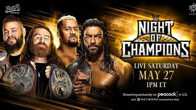 This time the Tribal Chief has teamed up with The Enforcer of The Bloodline Solo Sikoa in a bid to defeat current Undisputed WWE Tag Team Champions Sami Zayn & Kevin Owens. (WWE) This time the Tribal Chief has teamed up with The Enforcer of The Bloodline Solo Sikoa in a bid to defeat current Undisputed WWE Tag Team Champions Sami Zayn & Kevin Owens. (WWE)